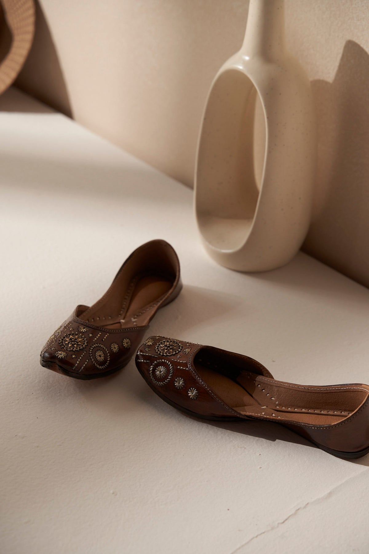 Handcrafted Festive Juttis – Sun Ember Edition
