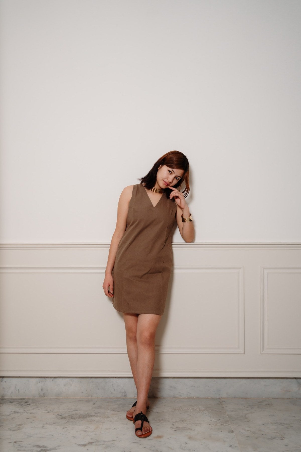 The Dune Khadi A-Line Dress
